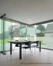 Стеклянная раздвижная система Reynaers GP 51 3000х2500